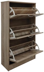Παπουτσοθήκη Savaz σε sonoma απόχρωση 60x24x114εκ 60x24x114 εκ.