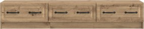 vidaXL Ντουλάπι TV 147 x 34,5 x 27 εκ Artisan Δρυς Επεξεργασμένο Ξύλο