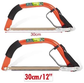 KMT Πριόνι Τόξου Κλαδέματος Και Κοπής Ξύλων 30cm - KMT Bow Saw for Pruning and Cutting Wood 30cm Tools