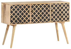 vidaXL Μπουφές 118 x 35 x 75 εκ. από Μασίφ Ξύλο Μάνγκο