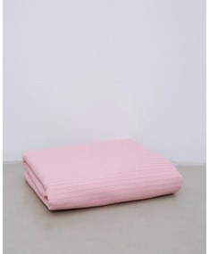 Βαμβακερή Πικέ Κουβέρτα Βρεφική Swing 130x170cm Ροζ
