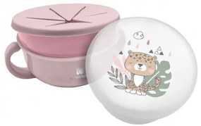 Kikka Boo Snack bowl 2 in 1 Savanna Pink 31302040129