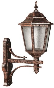 Φωτιστικό Τοίχου - Απλίκα 685AVN1258 30x23x70cm E27 40W Brown Opviq