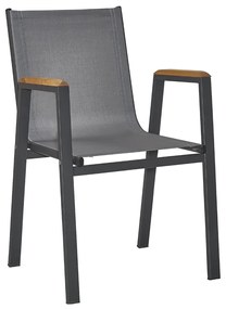 Montreal/W Grey Armchair  metax-02-00-1043 διάστ.66.0000 x 57.0000 x 92.0000