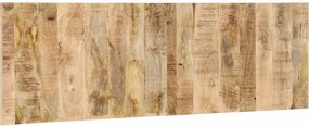 vidaXL κεφαλάρι 160 cm μασίφ ακατέργαστο ξύλο Mango