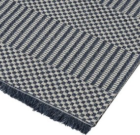 Beauty Home Χαλί βαμβακερό Cocotton 9229 Γκρι,Μπλε