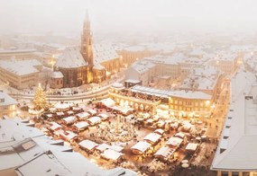 Φωτογραφία Christmas market in the town of Bolzano, Walter Donega