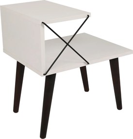 Κομοδίνο Λευκό CRAPRAN 50x40x55