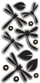 Dragonflies αφρώδη αυτοκόλλητα τοίχου S (59513) - 59513 - 59513