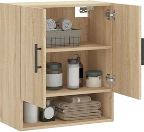 vidaXL Ντουλάπι Τοίχου Sonoma Δρυς 60 x 31 x 70 εκ. Επεξεργασμένο Ξύλο