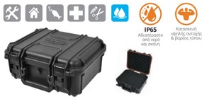 TACTIX 320082 Εργαλειοθήκη Άθραυστη IP65 9'' 23.5 × 19 × 11.2 cm