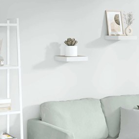 vidaXL Ράφι Τοίχου Δρυς και Άσπρο 23 x 23,5 x 3,8 εκ. από MDF