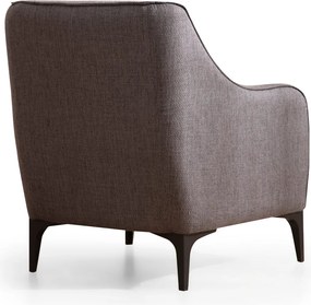 Πολυθρόνα Σκούρο Γκρι BELISSIMO 77x94x87