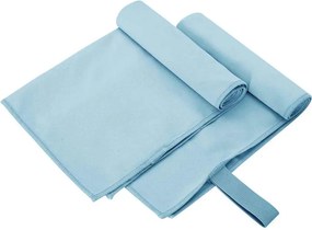 vidaXL Αθλητικές Πετσέτες 2 pcs Μπλε 50 x 30 cm