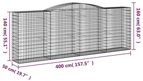 ΣΥΡΜΑΤΟΚΙΒΩΤΙΑ ΤΟΞΩΤΑ 6 ΤΕΜ. 400X50X140/160 ΕΚ. ΓΑΛΒΑΝ. ΑΤΣΑΛΙ 3147026