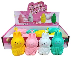 Παιχνίδι αντιστρές λαγουδάκι με φως - Αnti-stress squishy