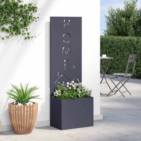 vidaXL Οθόνη Ιδιωτικότητας Κήπου Ανθρακί 50 x 32 x 150 εκ