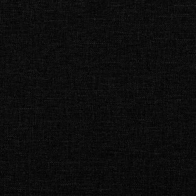 vidaXL Πολυθρόνες Σετ 2 Τεμαχίων Μαύρες από Ύφασμα με Μαξιλάρια