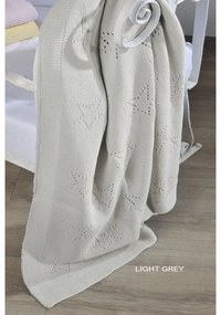 Κουβέρτα Βρεφική DT449 Light Grey Down Town Cuddle 75x105cm 100% Cotton