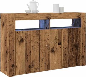 vidaXL Πλαϊνό γραφείο Παλιό ξύλο 116 x 30 x 75 εκ. Επεξεργασμένο Ξύλο