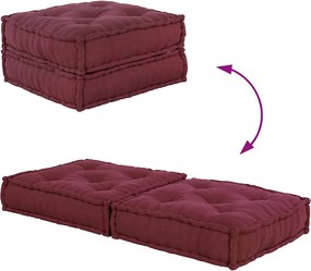 vidaXL Μοντέρνο Καναπέ Σετ Καφέ 70x70x36 Ύφασμα