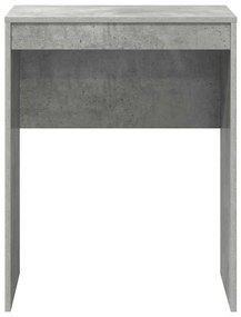 vidaXL Γραφείο Γκρι σκυροδέματος 60 x 40 x 76 εκ. Επεξεργασμένο ξύλο