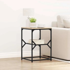 vidaXL Τραπέζι Πλευρικό Σονομά Οξιάς 41x40x60 εκ Κατασκευασμένο Ξύλο