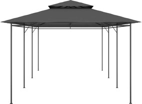 vidaXL Κιόσκι Ανθρακί 600 x 298 x 270 εκ.