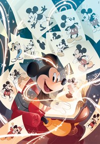 Clementoni Παζλ High Quality Collection Disney Mickey Mouse Celebration 1000 τμχ - Compact Box