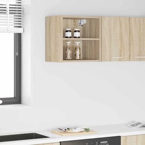 vidaXL Κρεμαστό ντουλάπι με αποθήκευση Δρύς Sonoma 40 x 29,5 x 40 εκ.