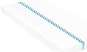 vidaXL Καναπές Κρεβάτι με Στρώμα 90 x 200 εκ. από Μασίφ Ξύλο Πεύκου
