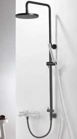 Eurorama 51400R Black Matt - Στήλη Ντους χωρίς μπαταρία