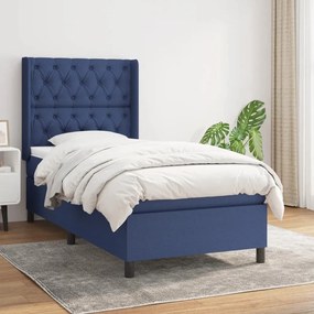 ΚΡΕΒΑΤΙ BOXSPRING ΜΕ ΣΤΡΩΜΑ ΜΠΛΕ 80X200 ΕΚ. ΥΦΑΣΜΑΤΙΝΟ 3131631