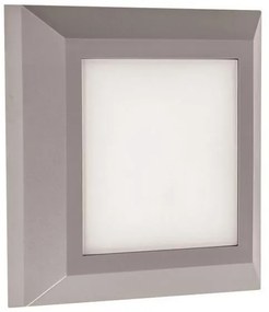 Απλίκα LED Εξωτερικού Χώρου Eurolamp 145-52006 Grey