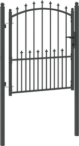 vidaXL Πύλη Φράχτη με Ακίδες EMMEN 125 x 100 εκ