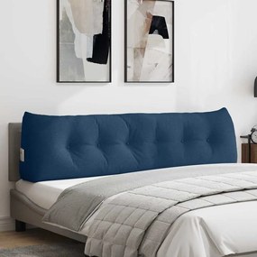 vidaXL Μαξιλάρι Πλάτης Μπλε 180 x 24 x 50 εκ ύφασμα
