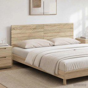 vidaXL Κεφαλάρι Τοίχου HAARLEM Sonoma Δρυς Επεξεργασμένο Ξύλο