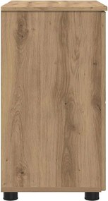 vidaXL Ντουλάπι Μπάνιου Artisan Oak 61 x 35 x 64 εκ.