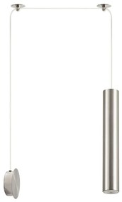 Φωτιστικό Οροφής - Τοίχου Adept Tube 77-8902 20x11x300cm 1xE27 60W Nickel Homelighting