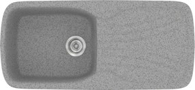 Sanitec Classic 308 (97×51) - Γρανιτένιος νεροχύτης - Granite GREY