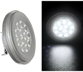 Adeleq Led Λάμπα Αλουμινίου Ar111 12W 12Vac-Dc 24° 6200Κ Ψυχρό 13-11112240