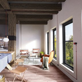 Πρίζα Ιταλική Πορσελάνης Μαύρο