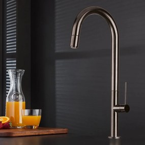 Apell Tozo 48780-410 Black Brushed Μπαταρία κουζίνας
