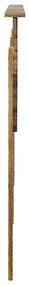 vidaXL Κεφαλάρι με κεφαλάρι Καπνιστό Δρύς 200 cm Επεξεργασμένο ξύλο