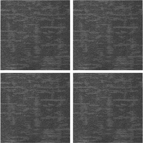 vidaXL Πλακάκι Χαλιού Γκρι Ανθρακί 50 x 50 cm 4 τμχ.