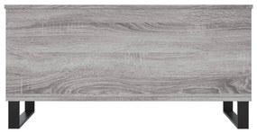 vidaXL Τραπεζάκι Σαλονιού Γκρι Sonoma 90x44,5x45 εκ.Επεξεργασμένο Ξύλο