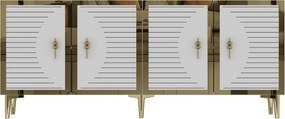 Console Tuna 180 - White, Gold White
Gold