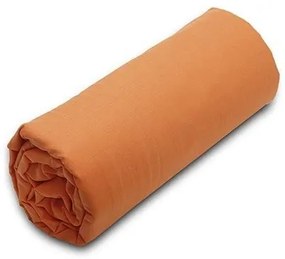 Κατωσέντονο Menta με λάστιχο 7 Orange Διπλό (160x200+20)