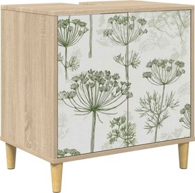 vidaXL Ντουλάπι Μπάνιου GOTHA Sonoma 60 x 40 x 60 εκ