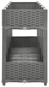vidaXL Ζαρντινιέρα 160 x 40 x 71 εκ. από Πολυπροπυλένιο
